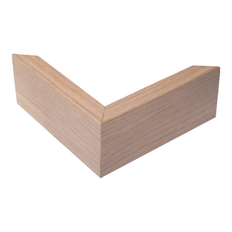 Canvas Float II Oak Frame, 8.8x15.5"