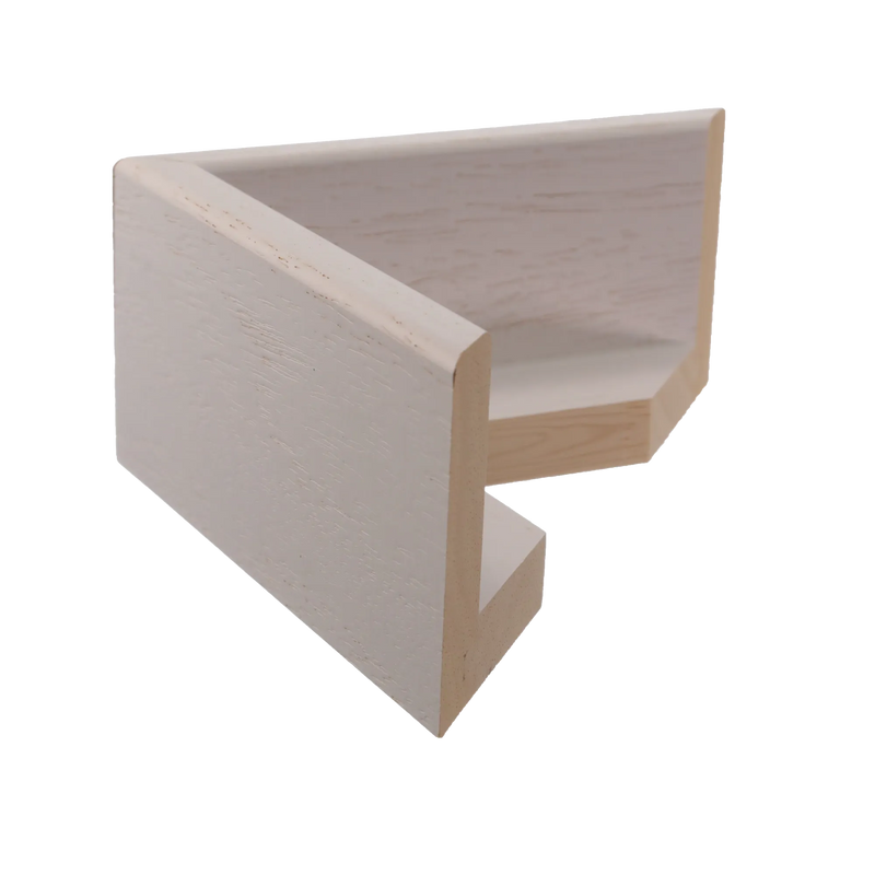 Canvas Float II White Frame, 60x60cm