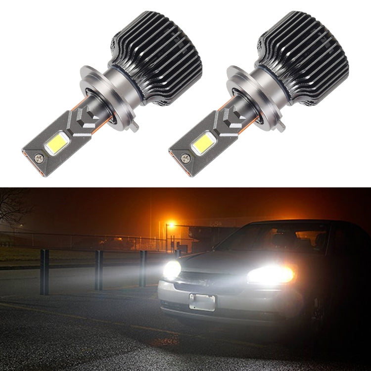 K11 1 Pair H7 12V / 85W / 6000K / 9000LM Car LED Headlight, H7