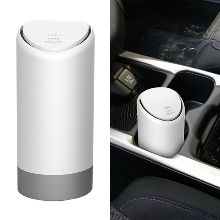 3R-2114 Car Multifunctional Mini Trash Can, 3R-2114(White)
