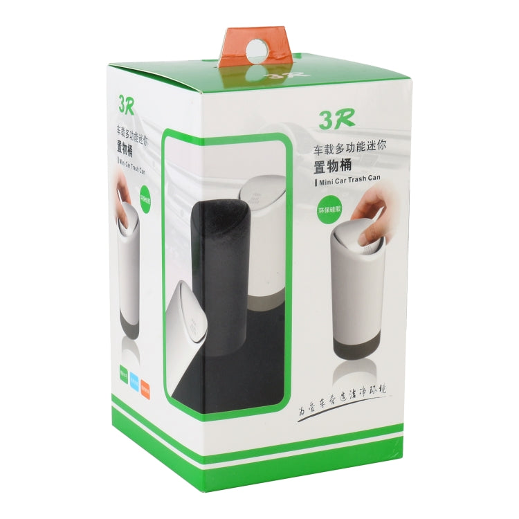 3R-2114 Car Multifunctional Mini Trash Can, 3R-2114(White)