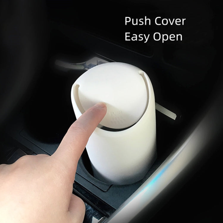 3R-2114 Car Multifunctional Mini Trash Can, 3R-2114(White)