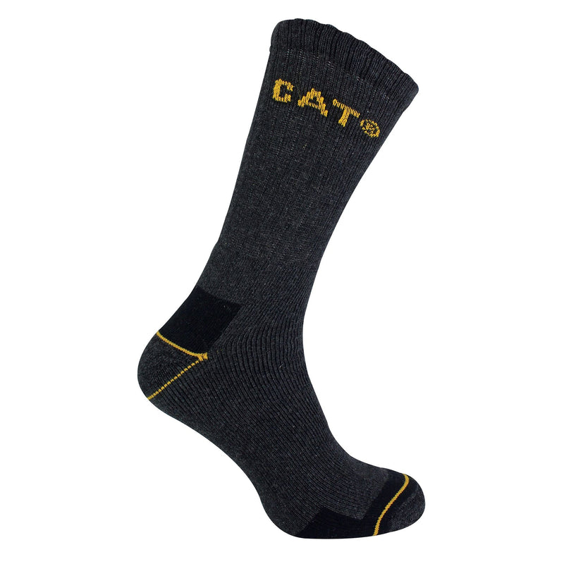 Mens 3 Pack Real Work Socks with Cushioned Heel & Toe