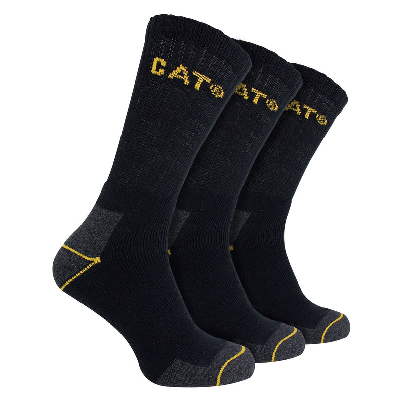 Mens 3 Pack Real Work Cotton Socks