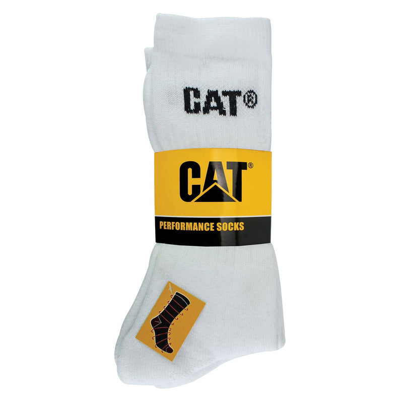 Mens 5 Pack Durable Cotton Performance Work Socks