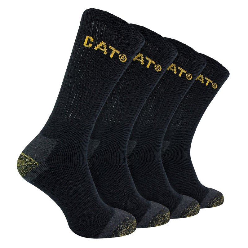 Mens 4 Pack Premium Cotton Work Socks