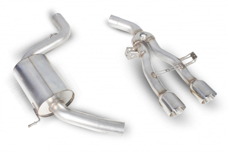 Scorpion Exhausts - Seat Leon Cupra R 2.0 Tsi 265 PS Non-resonated cat-back Exhaust