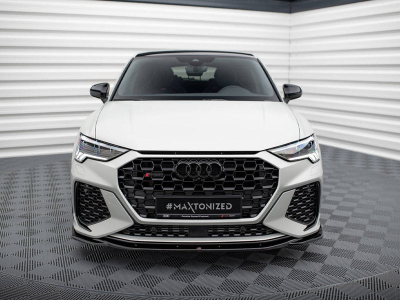 Maxton Design - Front Splitter V.1 Audi RSQ3 Sportback / SUV F3