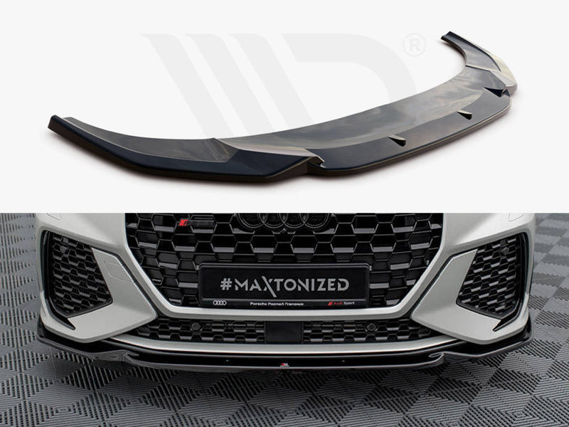 Maxton Design - Front Splitter V.2 Audi RSQ3 Sportback / SUV F3