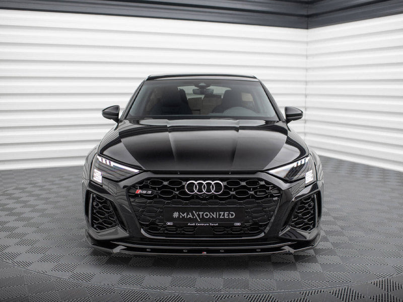 Maxton Design - FRONT SPLITTER V.1 AUDI RS3 8Y (2020-2024)