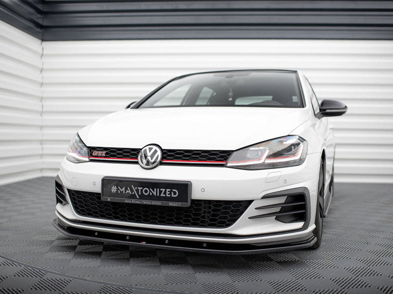 Maxton Design - Front Splitter V.1 Volkswagen Golf GTI / GTD Mk7 Facelift