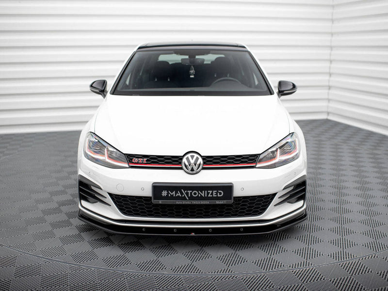 Maxton Design - Front Splitter V.1 Volkswagen Golf GTI / GTD Mk7 Facelift