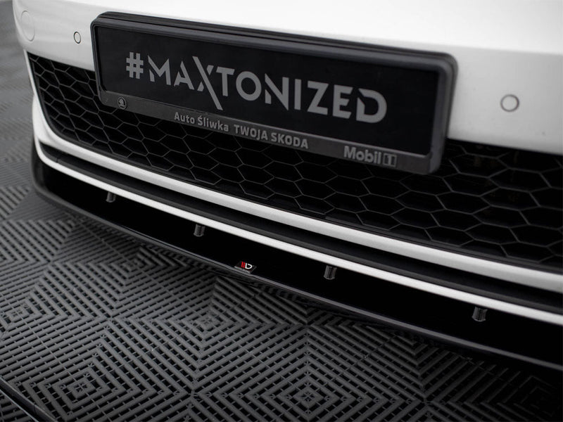 Maxton Design - Front Splitter V.1 Volkswagen Golf GTI / GTD Mk7 Facelift