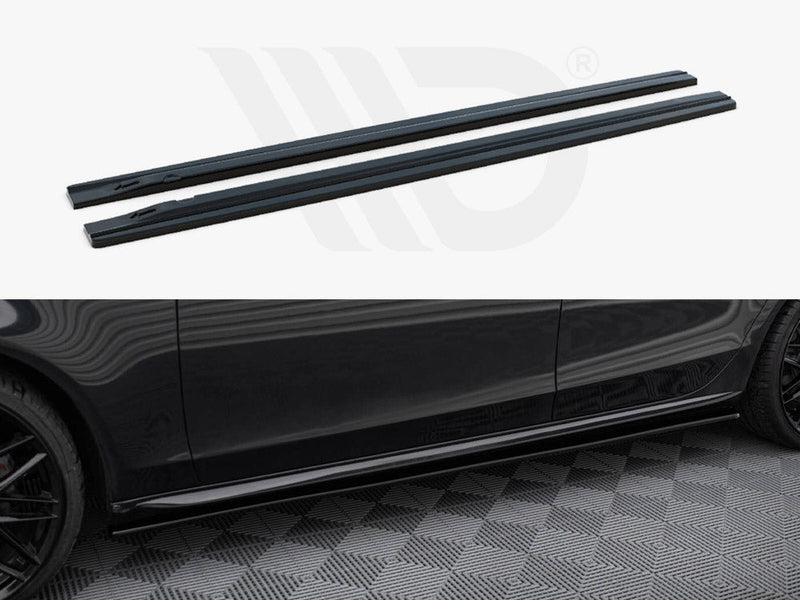 Maxton Design - SIDE SKIRTS DIFFUSERS AUDI S4 / A4 / A4 S-LINE B8 / B8 FL