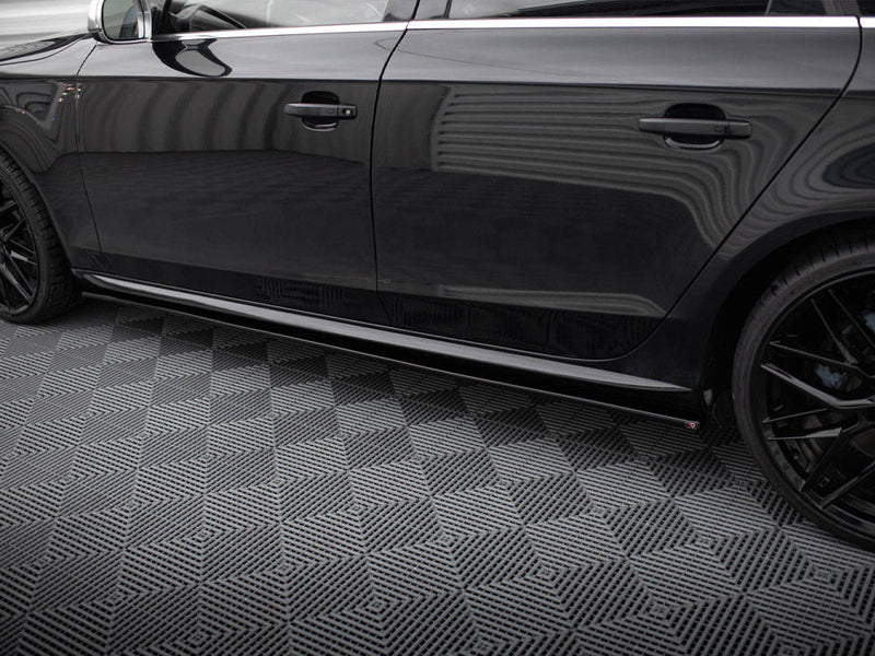 Maxton Design - SIDE SKIRTS DIFFUSERS AUDI S4 / A4 / A4 S-LINE B8 / B8 FL