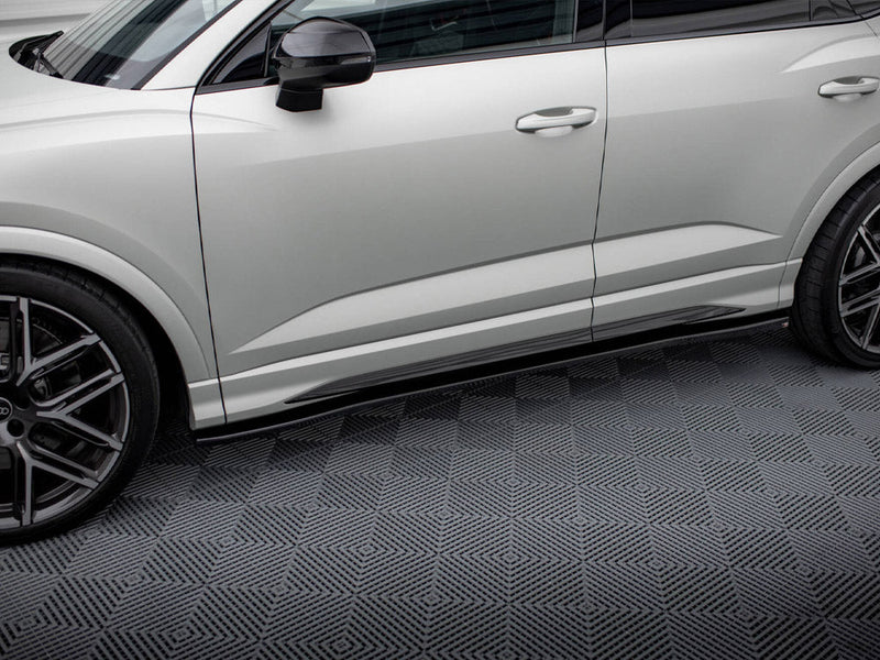 Maxton Design - Side Skirts Diffusers V.2 Audi Q3 S-Line / RSQ3 Sportback / SUV F3