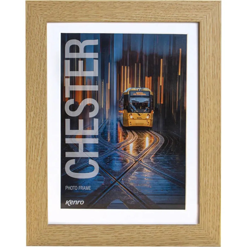 Kenro Chester 10x8 Frame with 8x6 Insert - Natural
