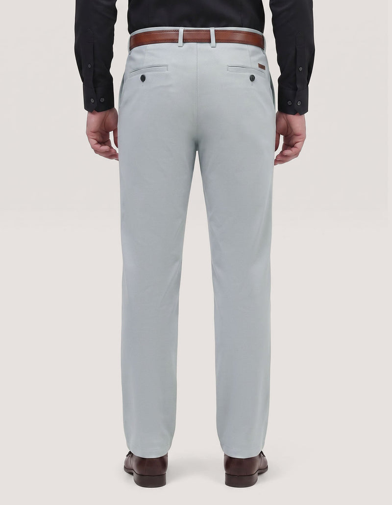 Silver Easy Care Chino Trouser