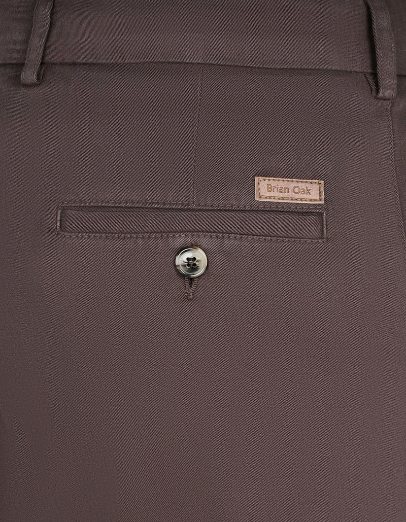 Chocolate Comfort Chino Trouser