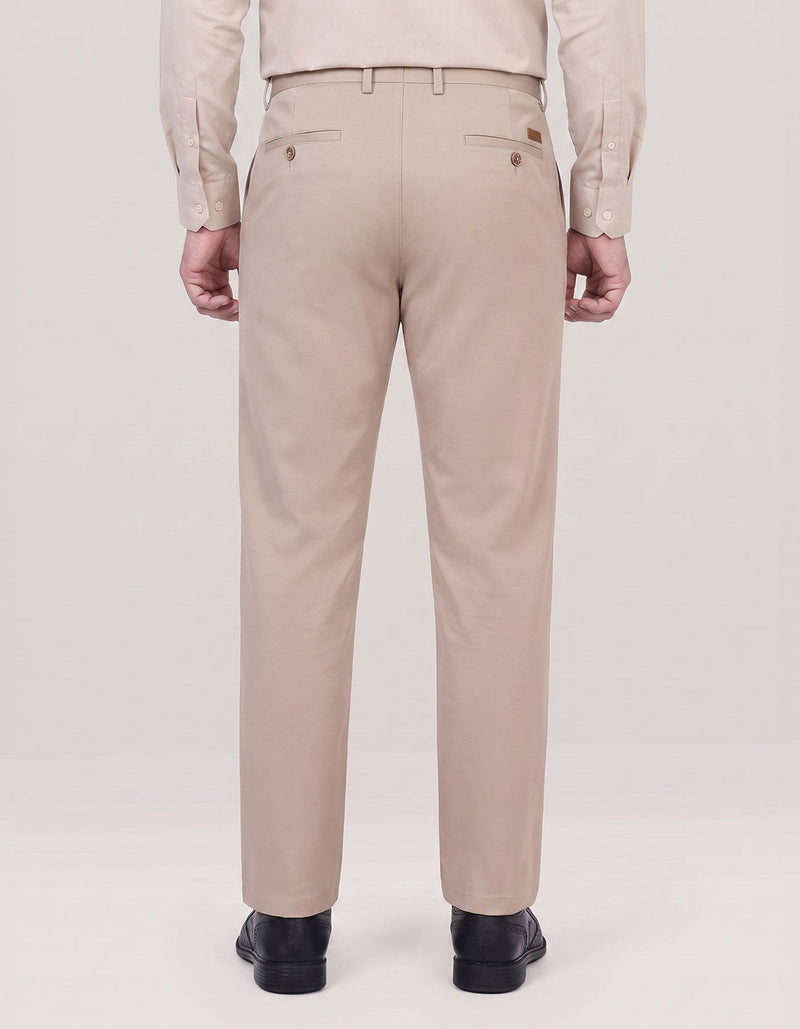 Stone Textured Easy Care Chino Trouser
