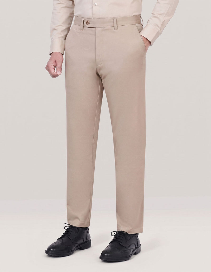 Stone Textured Easy Care Chino Trouser
