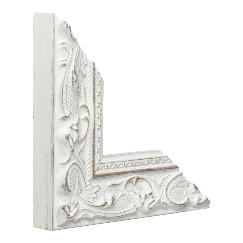 Chateau White Picture Frame, 6x9"