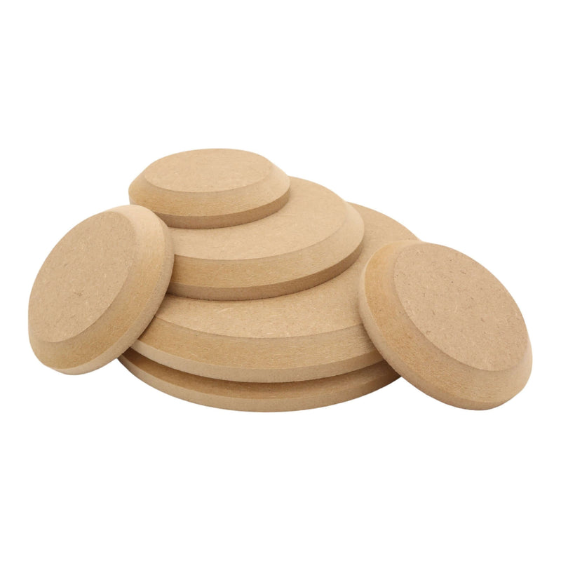MDF Circle Shape - Chamfer edge