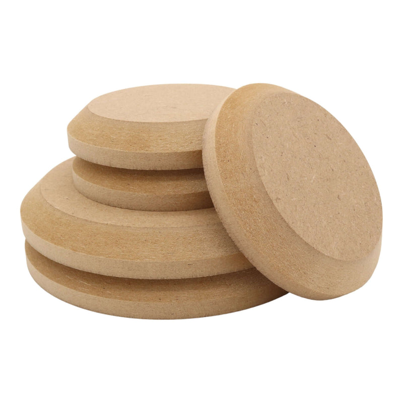 MDF Circle Shape - Chamfer edge