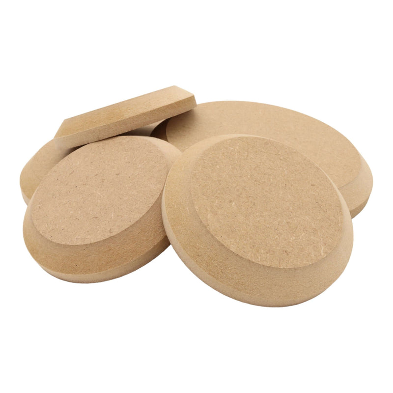 MDF Circle Shape - Chamfer edge