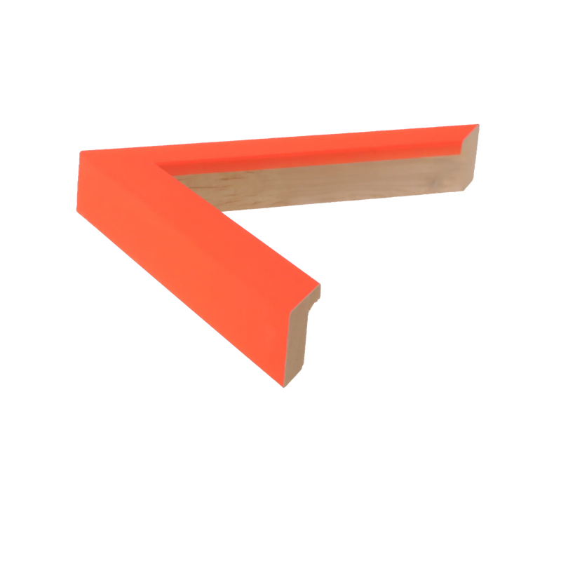 Chroma Orange Picture Frame, 3.5x5.0"
