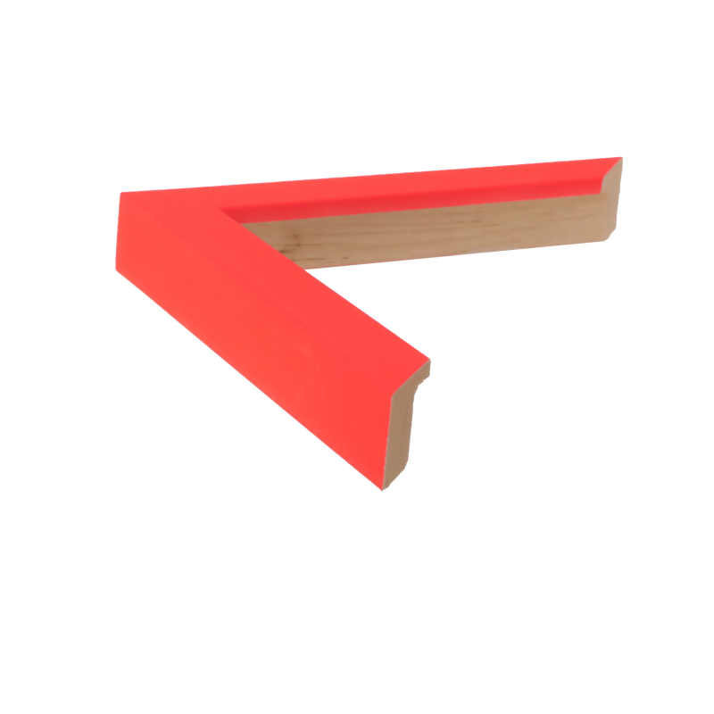 Chroma Red Picture Frame, 8.8x22.5"