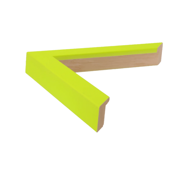 Chroma Yellow Picture Frame, 45x60cm