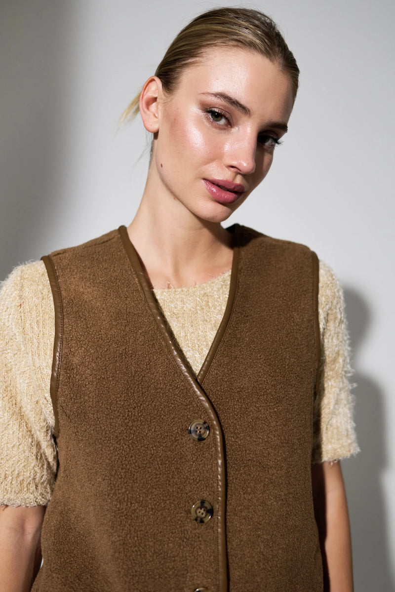 Chris Borg Waistcoat - Nutmeg