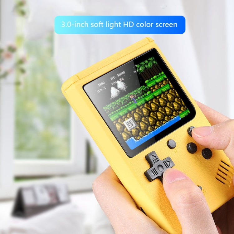 MK800 3.0 inch Macaron Mini Retro Classic Handheld Game Console for Kids Built-in 800 Games, Support AV Output, MK800 / Blue, MK800 / Yellow, MK800 / Pink, MK800 / Green, MK800 / Grey