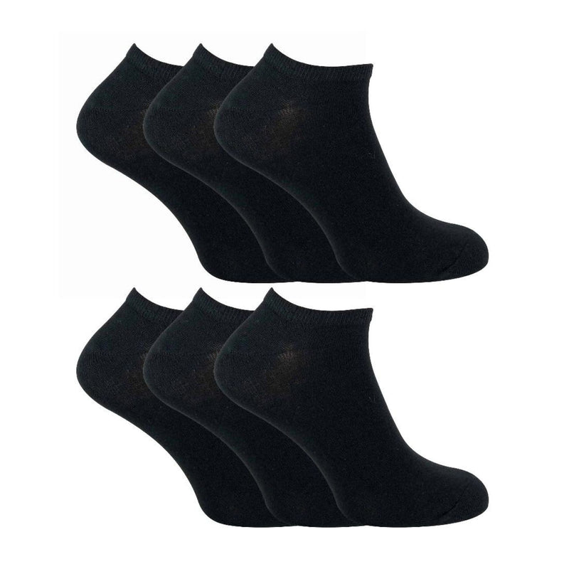 Mens Cotton Low Cut Trainer Socks (Multipack Options)