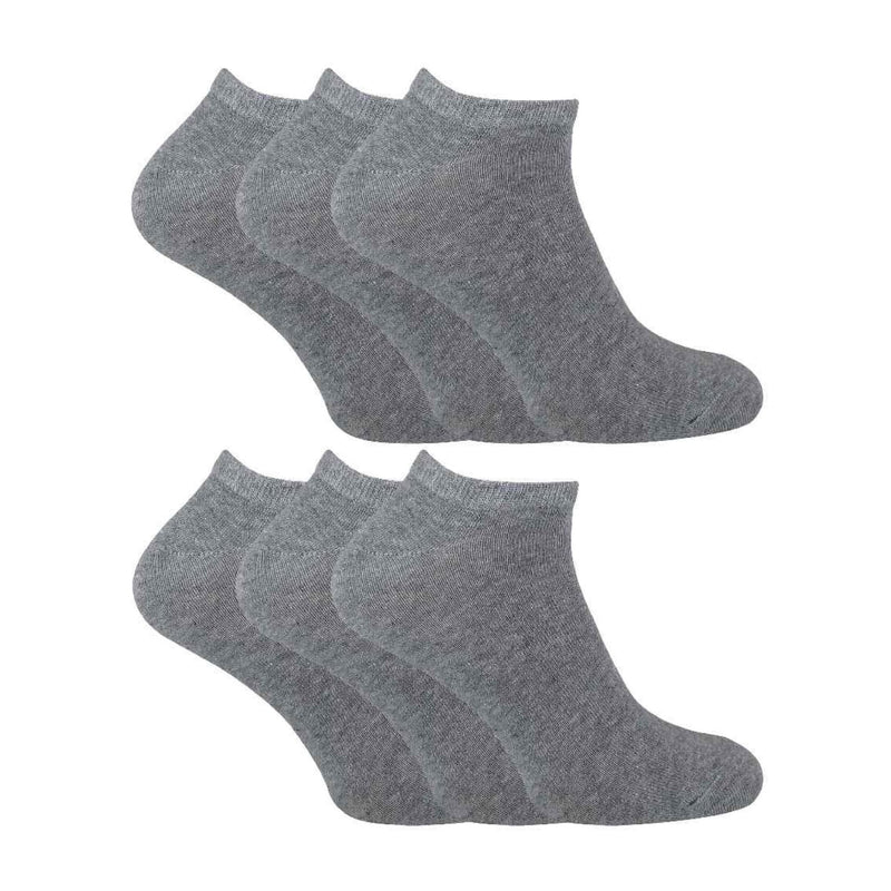 Mens Cotton Low Cut Trainer Socks (Multipack Options)