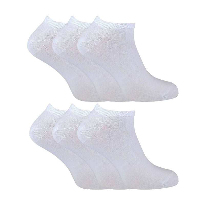 Mens Cotton Low Cut Trainer Socks (Multipack Options)