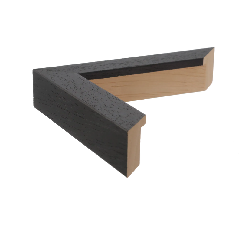 Classic I Black grain Picture Frame, 7x10"