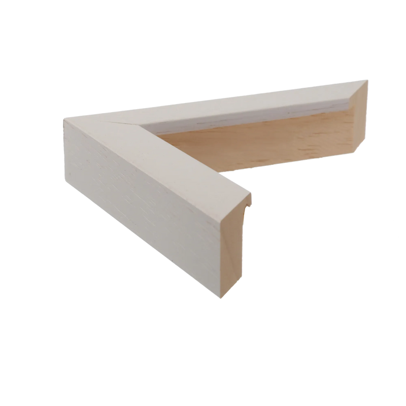 Classic I White grain Picture Frame, 4x6"