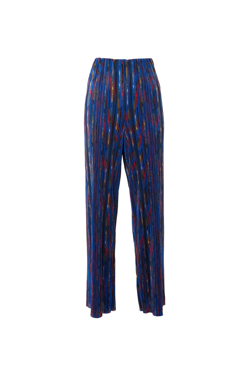 Clothide Abstract Print Pleat Trousers