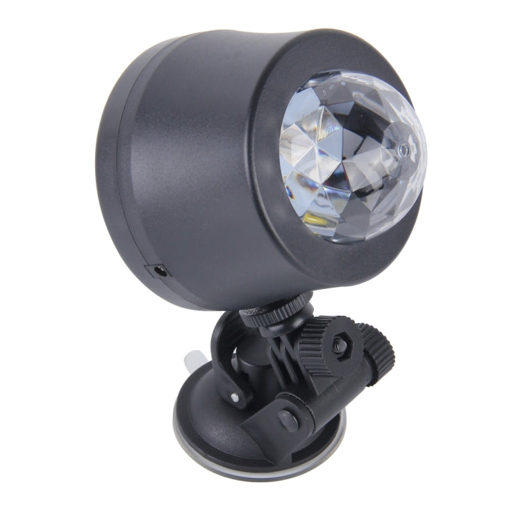 5V 6W Colorful Car Decoration DJ Light Sound Activated Strobe Effect Atmosphere Light Star Music Light Lamp with 6 RGB LED Lights, Cable Length:4m, Sound Activated Atmosphere Light