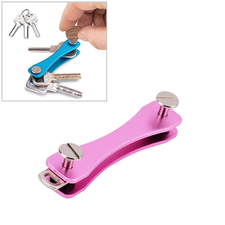 Portable Metal Key Storage Clip, (Black), (Pink), (Green), (Grey), (Red)
