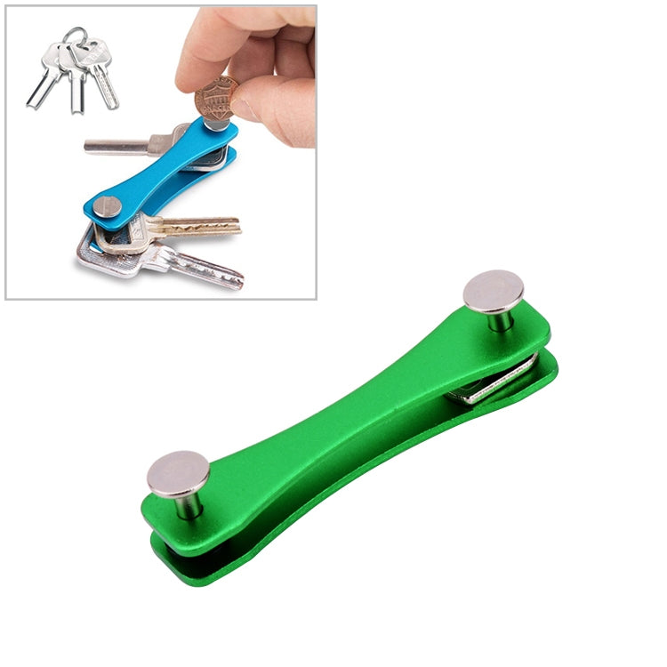 Portable Metal Key Storage Clip, (Black), (Pink), (Green), (Grey), (Red)