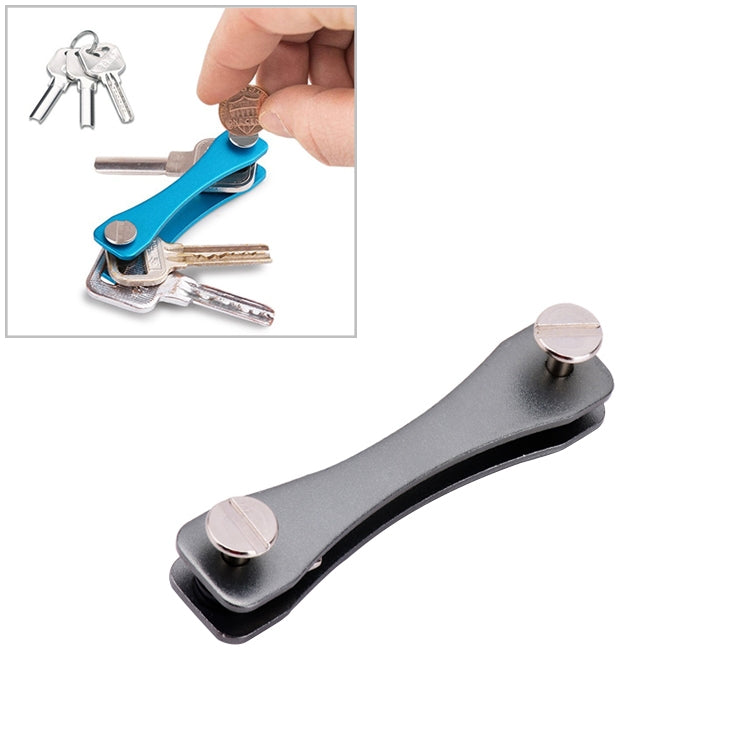 Portable Metal Key Storage Clip, (Black), (Pink), (Green), (Grey), (Red)