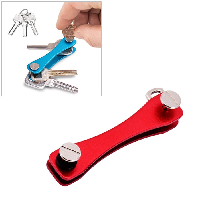 Portable Metal Key Storage Clip, (Black), (Pink), (Green), (Grey), (Red)