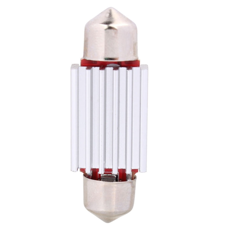 2 PCS Festoon 36mm 2W 160LM White Light 16 LED SMD 4014 Error Free License Plate Lights Car Light Bulb, 36mm