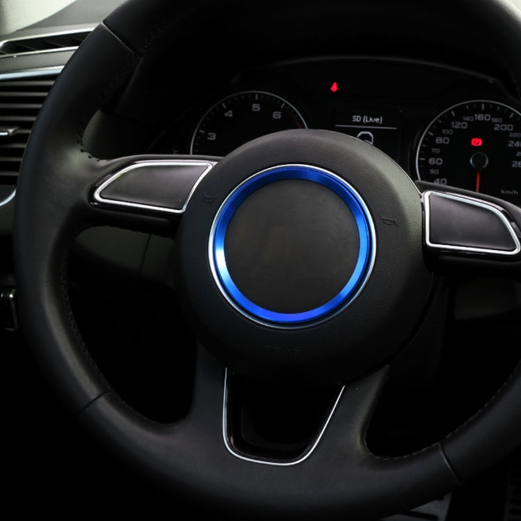 Car Aluminum Steering Wheel Decoration Ring For Audi, For Audi