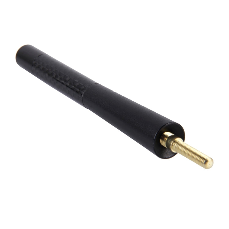 Carbon Fiber Aluminum Short Antenna Polished Universal Screws Base(Big Size), 12cm