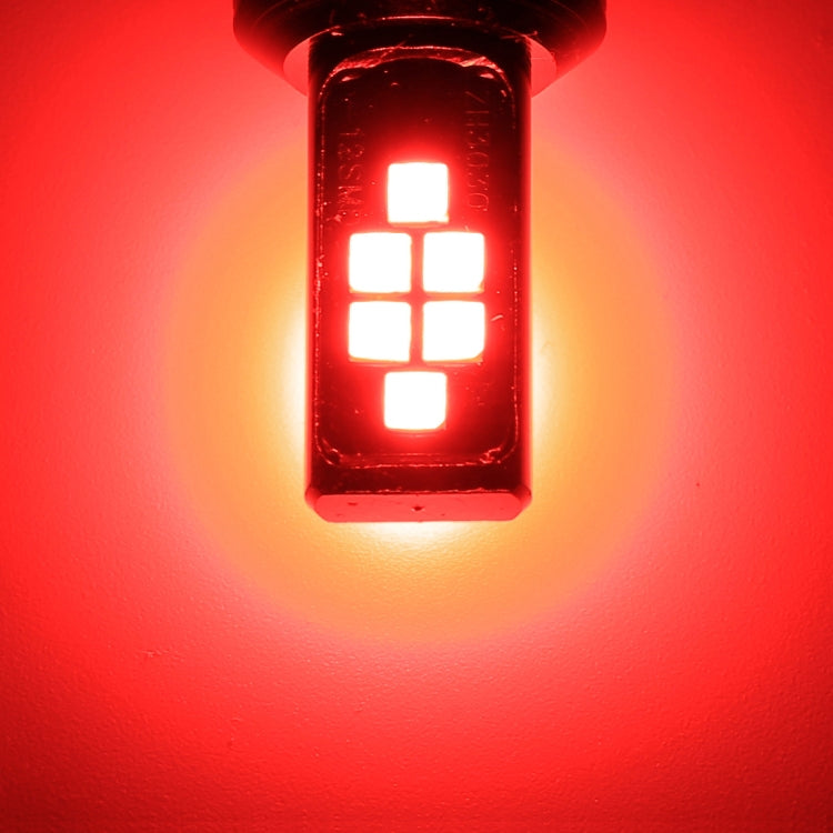 2 PCS 1157 DC9-16V / 3.5W Car Auto Brake Lights 12LEDs SMD-ZH3030 Lamps, with Constant Current, 1157 (White Light), 1157