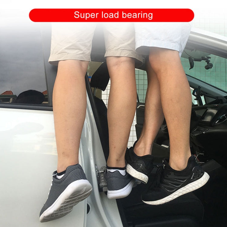 Multi-function Car Door Sill Step Pedals Pads, Pedals Pads (Silver)